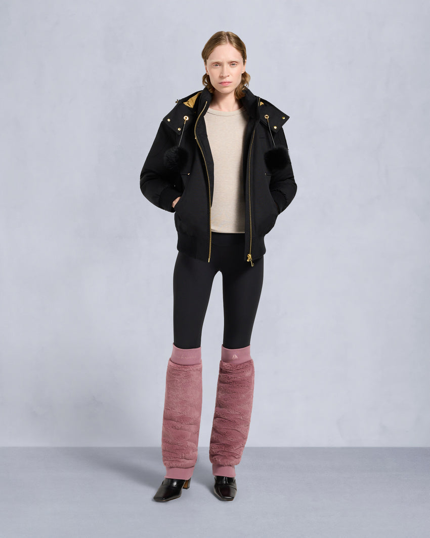 CASSIA BUNNY LEG WARMER-MAUVE