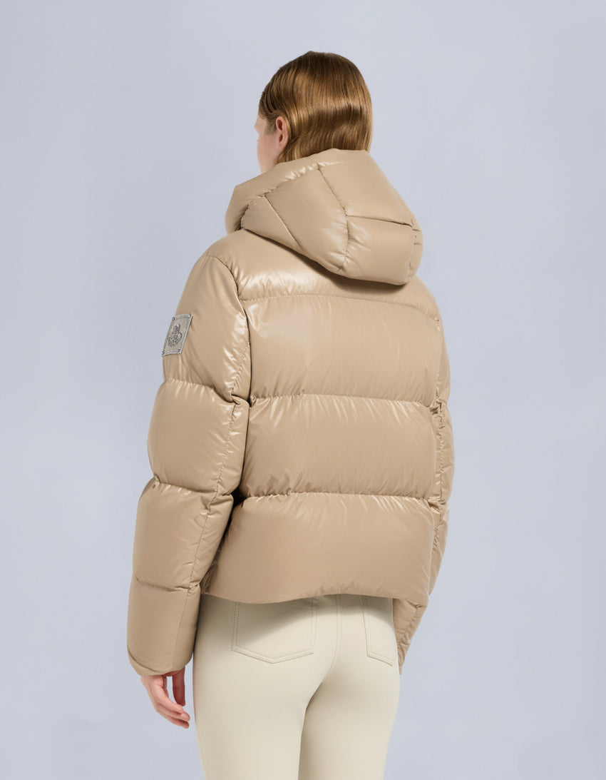 MOONSTONE PUFFER JACKET-BLACK