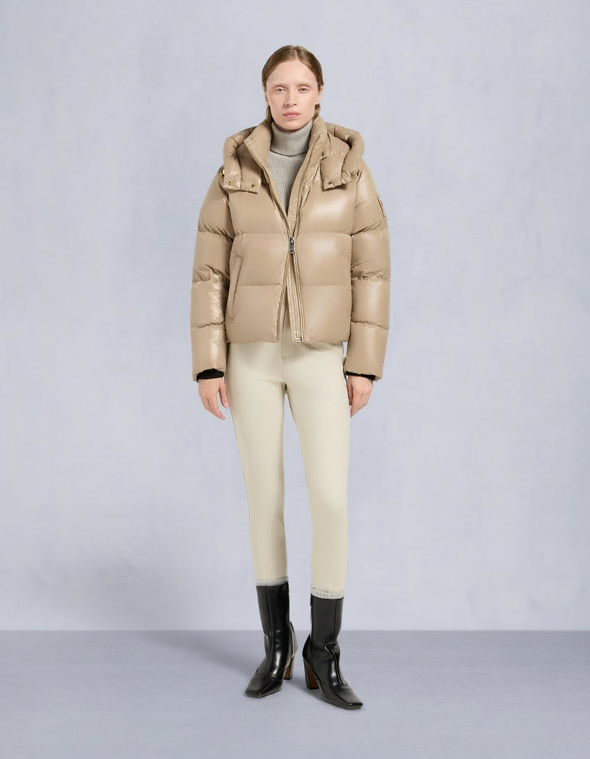 MOONSTONE PUFFER JACKET-BLACK
