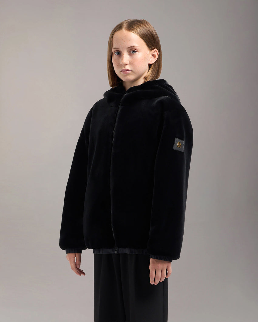 KIDS UNISEX GOLD SERIES SIMCOE REVERSIBLE BUNNY-BLACK