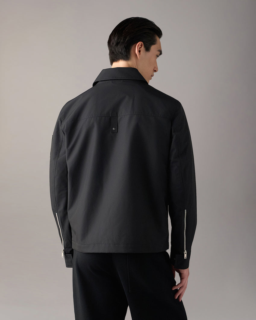 JACQUES SHIRT JACKET-BLACK
