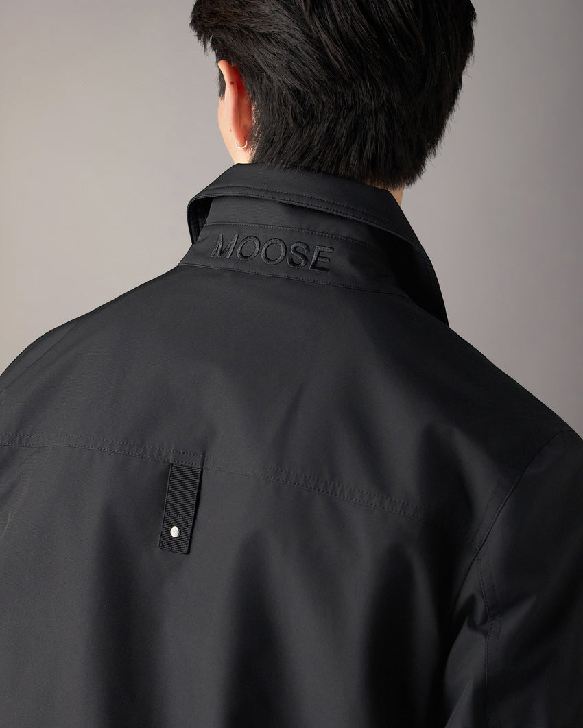 JACQUES SHIRT JACKET-BLACK