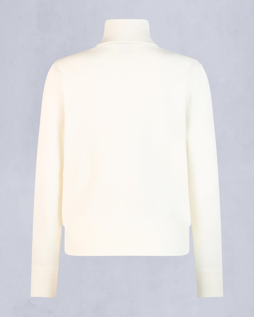 JOSEPHINE HYBRID SWEATER-MAUVE