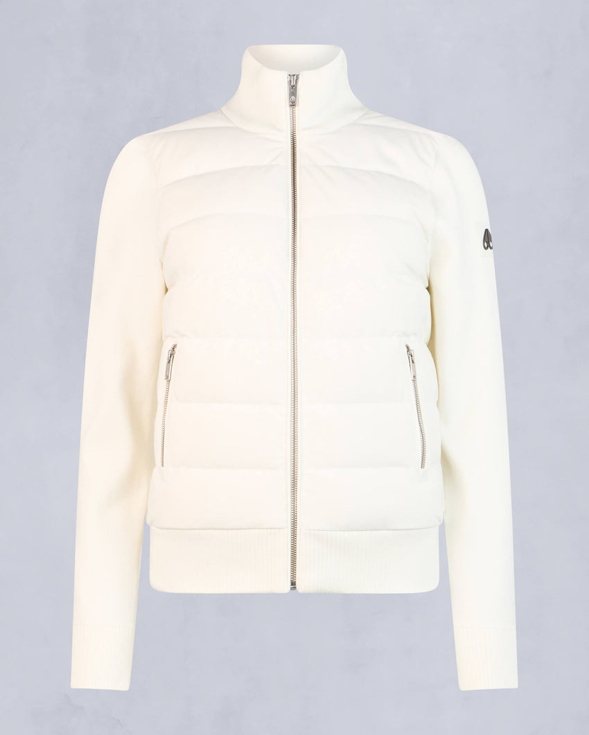 JOSEPHINE HYBRID SWEATER-MAUVE