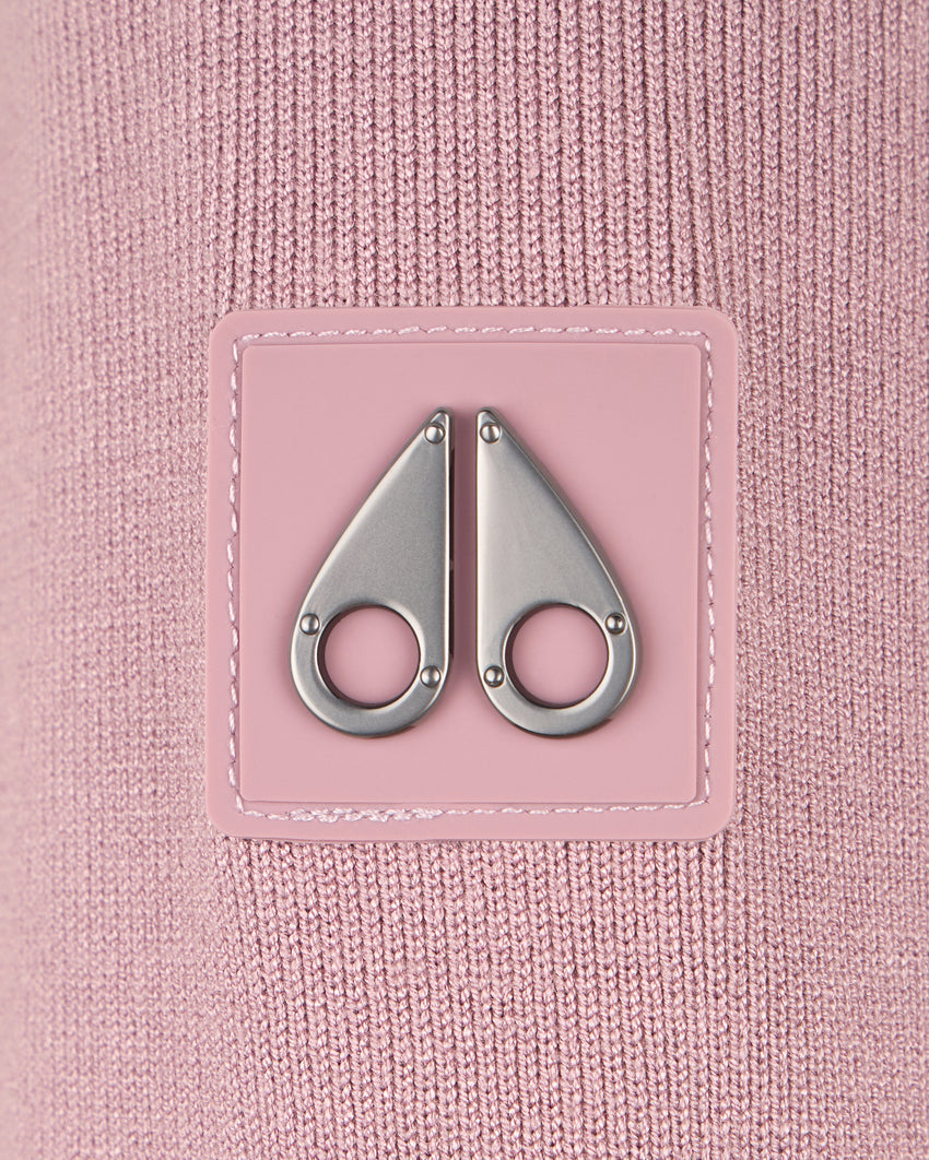 JOSEPHINE HYBRID SWEATER-MAUVE