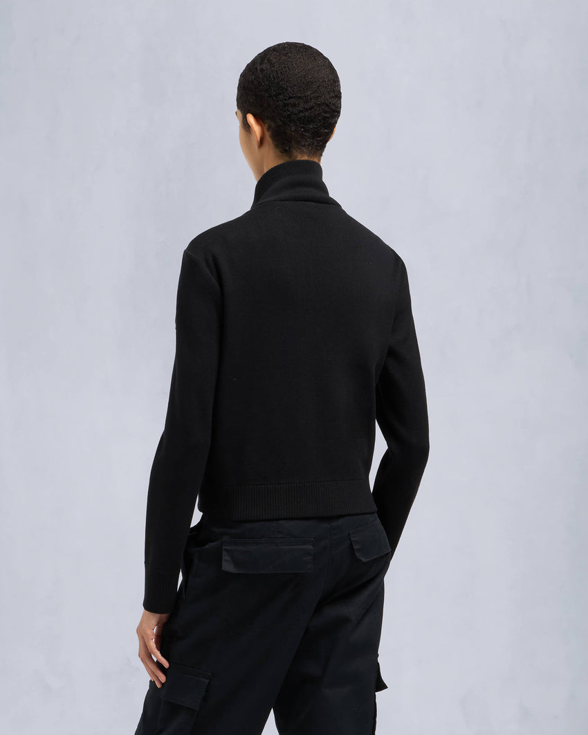 JOSEPHINE HYBRID SWEATER-MAUVE