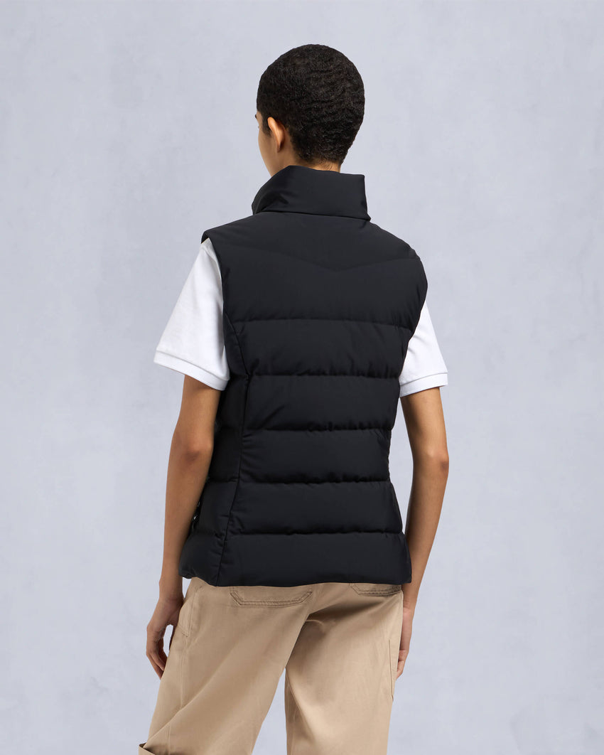 NYLUXE KOUSSI VEST-ESPRESSO