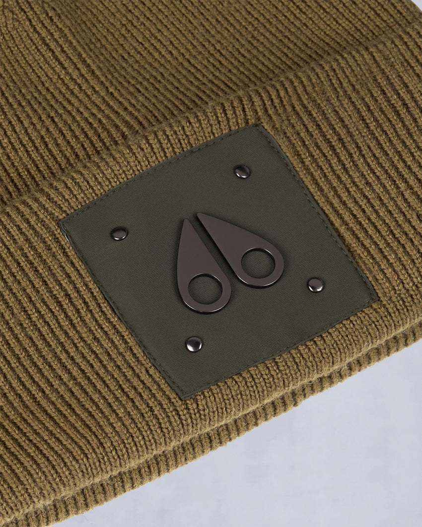 LOGO BEANIE UNISEX-ESPRESSO