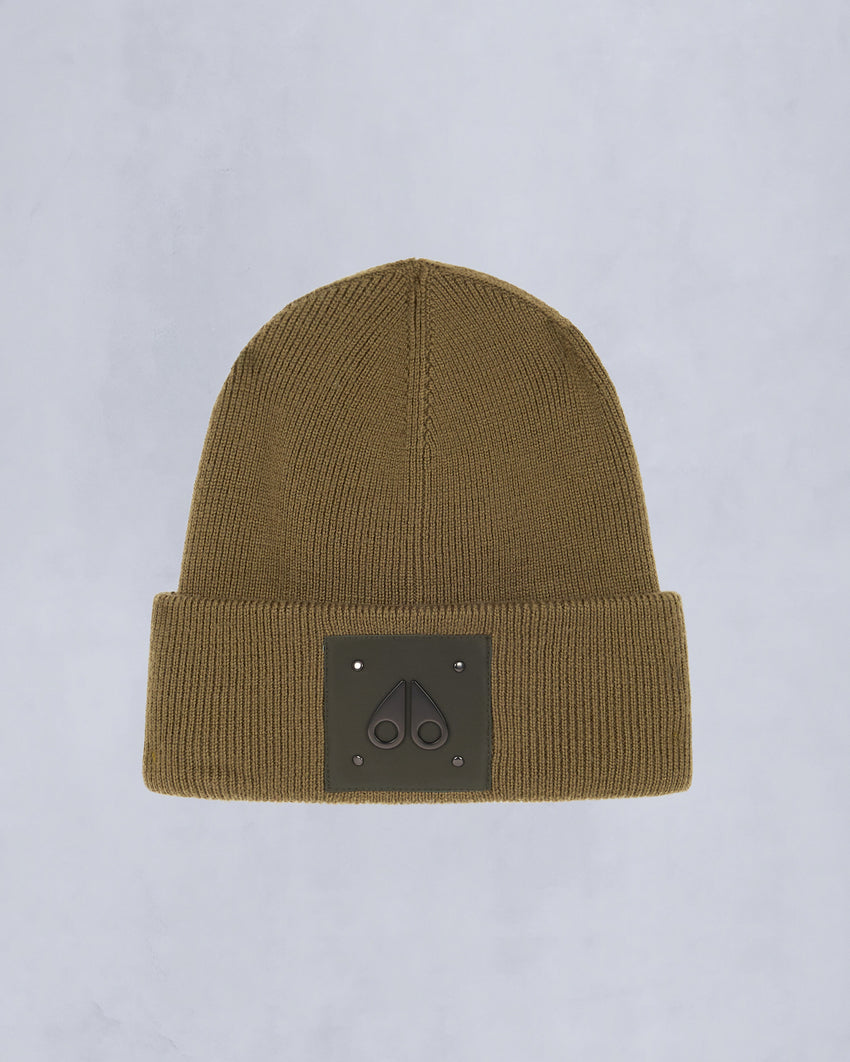 LOGO BEANIE UNISEX-ESPRESSO
