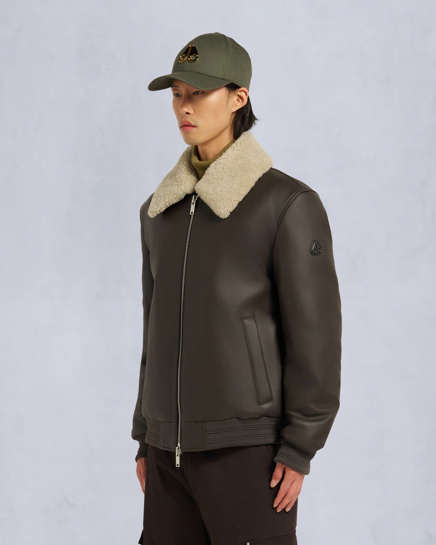 TOBA BOMBER JACKET-ESPRESSO