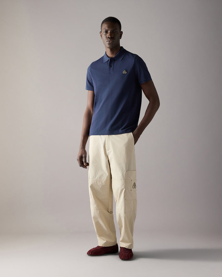 GOLD SERIES EVERETT POLO-NAVY