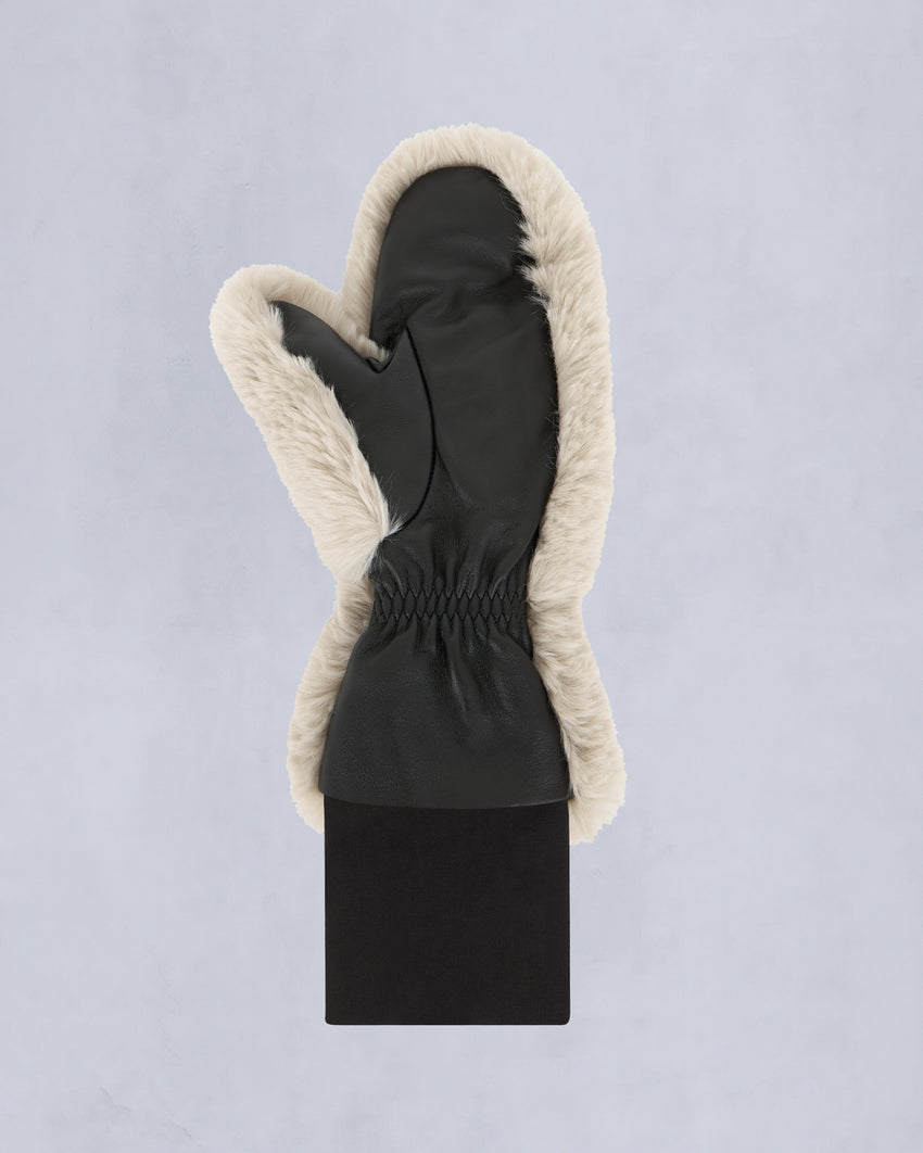 BUNNY GLOVES-BLACK