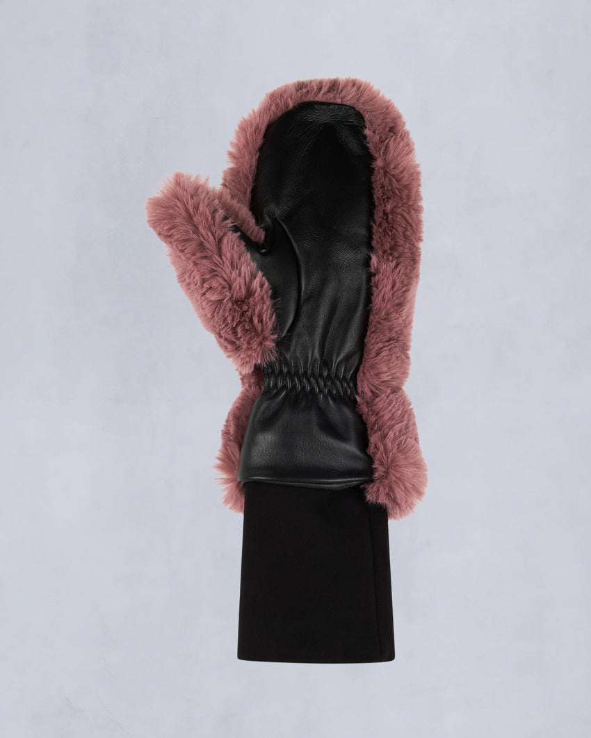 BUNNY GLOVES-BLACK