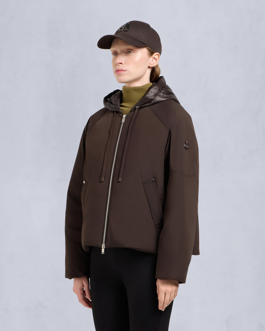 TEGAN BOMBER JACKET-BLACK