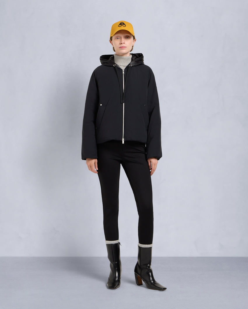 TEGAN BOMBER JACKET-BLACK
