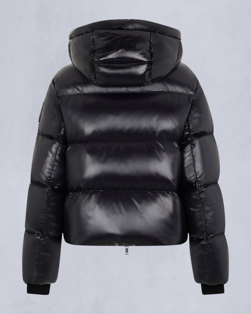 MOONSTONE PUFFER JACKET-BLACK