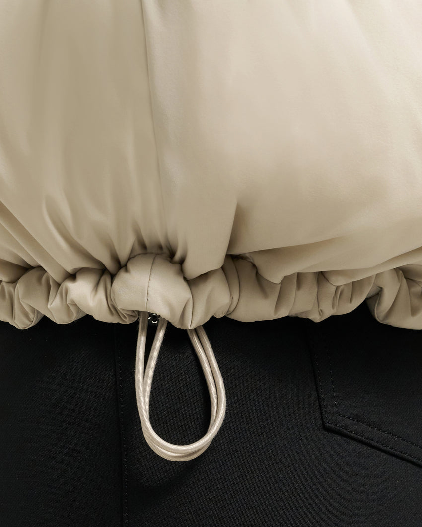 PUFFER AKAI 3Q JACKET-ALABASTER