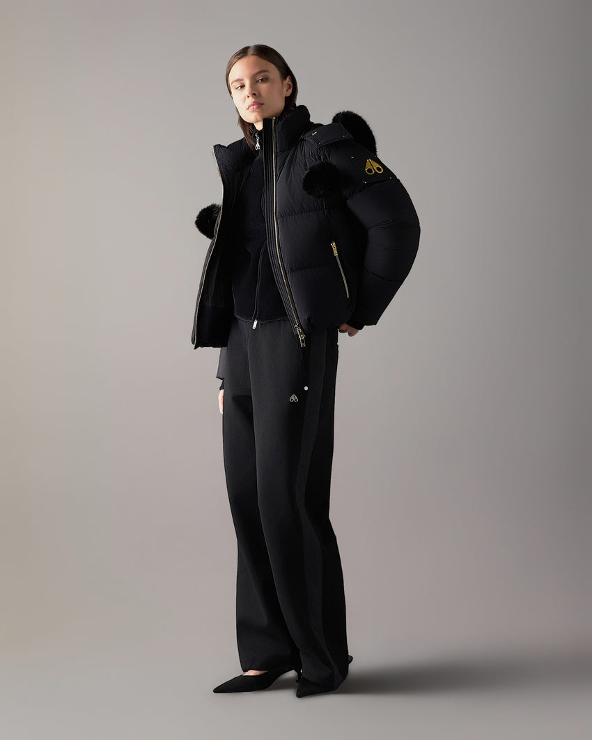 GOLD SERIES MISTI PEAK PUFFER-BLACKW/BLACK