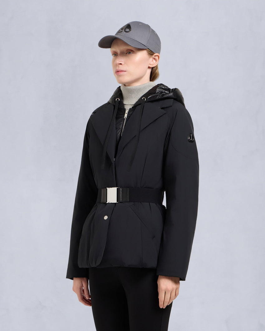 TEGAN BLAZER-BLACK