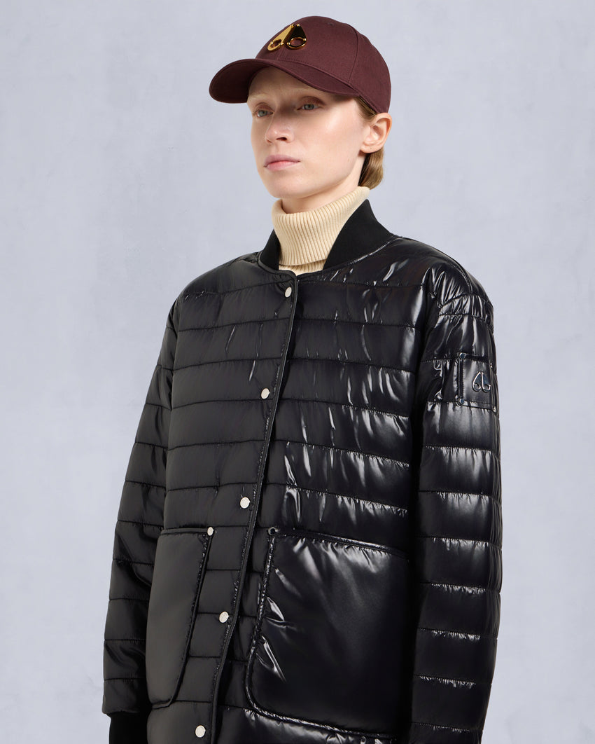 EDEN LINER JACKET-BLACK