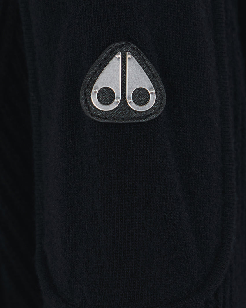 CORINA QUARTER-ZIP SWEATER-ALABASTER MELANGE