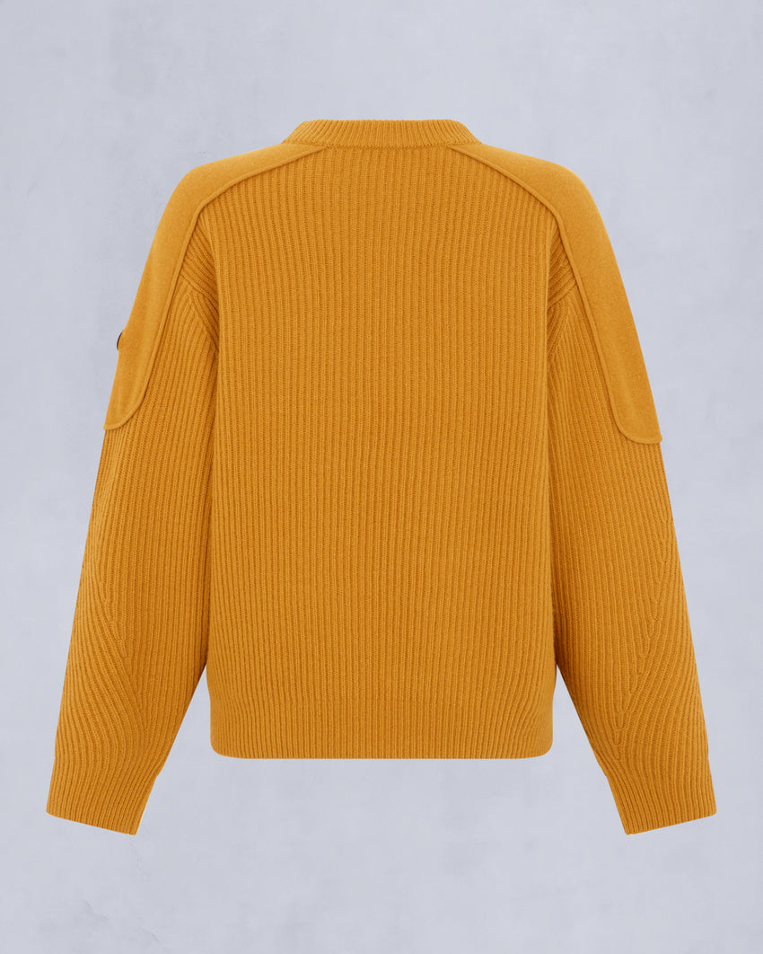 CORINA CREWNECK SWEATER-ALABASTER MELANGE