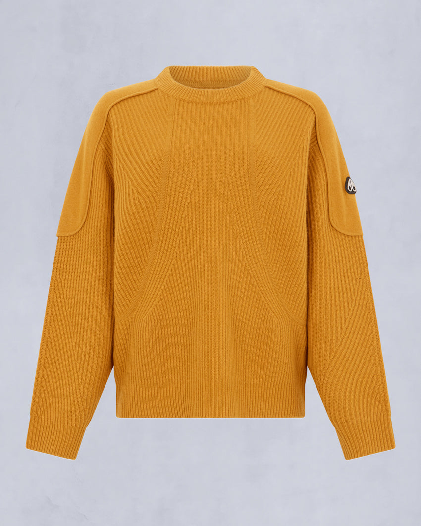 CORINA CREWNECK SWEATER-ALABASTER MELANGE
