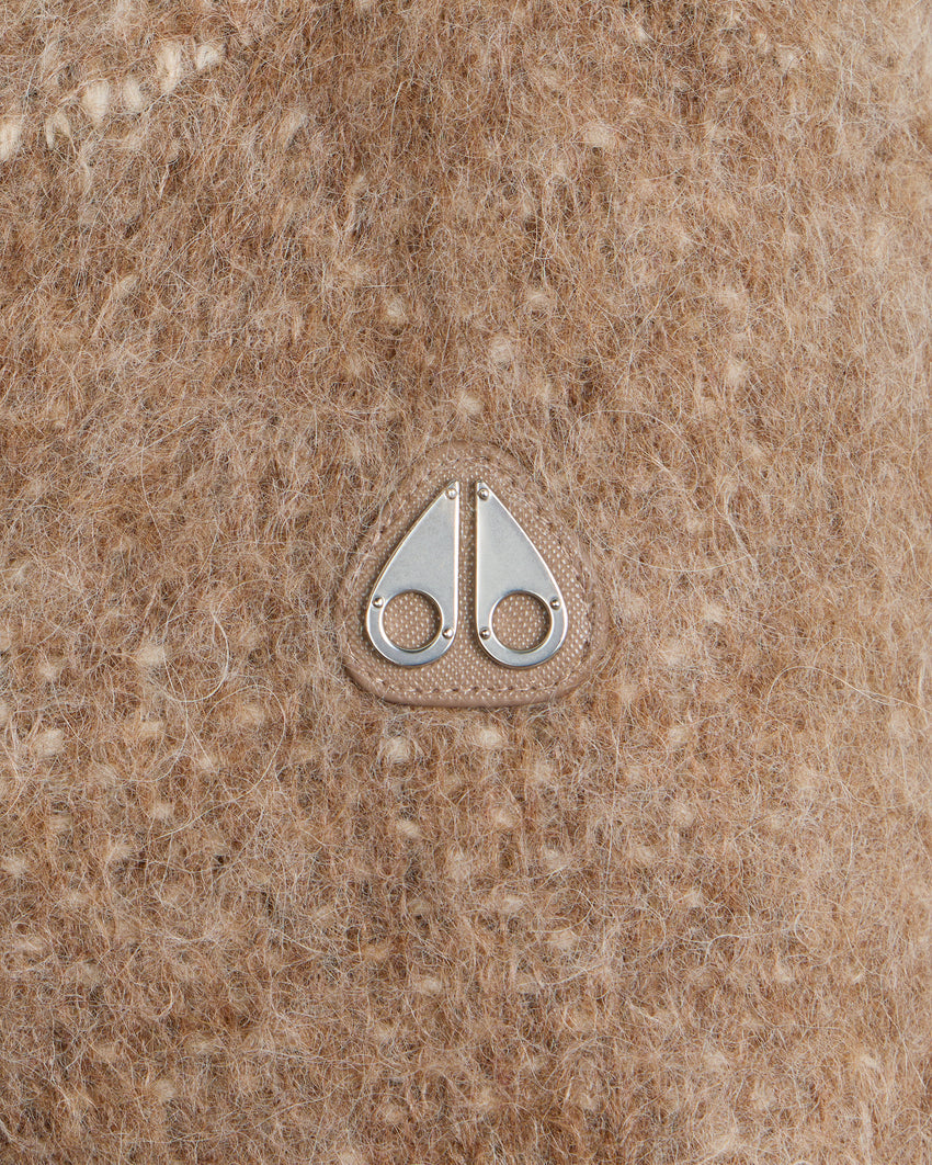PALMER FULL-ZIP SWEATER-ALABASTER/DUNE