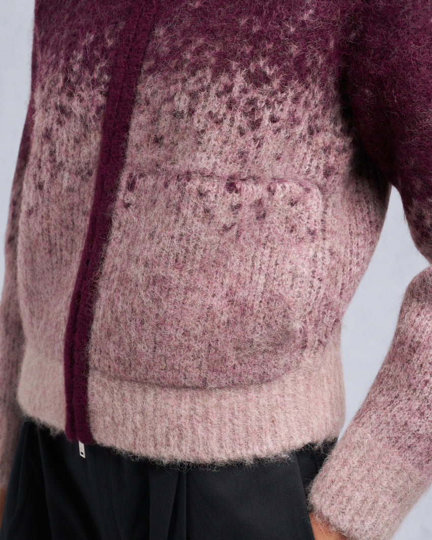 PALMER FULL-ZIP SWEATER-ALABASTER/DUNE