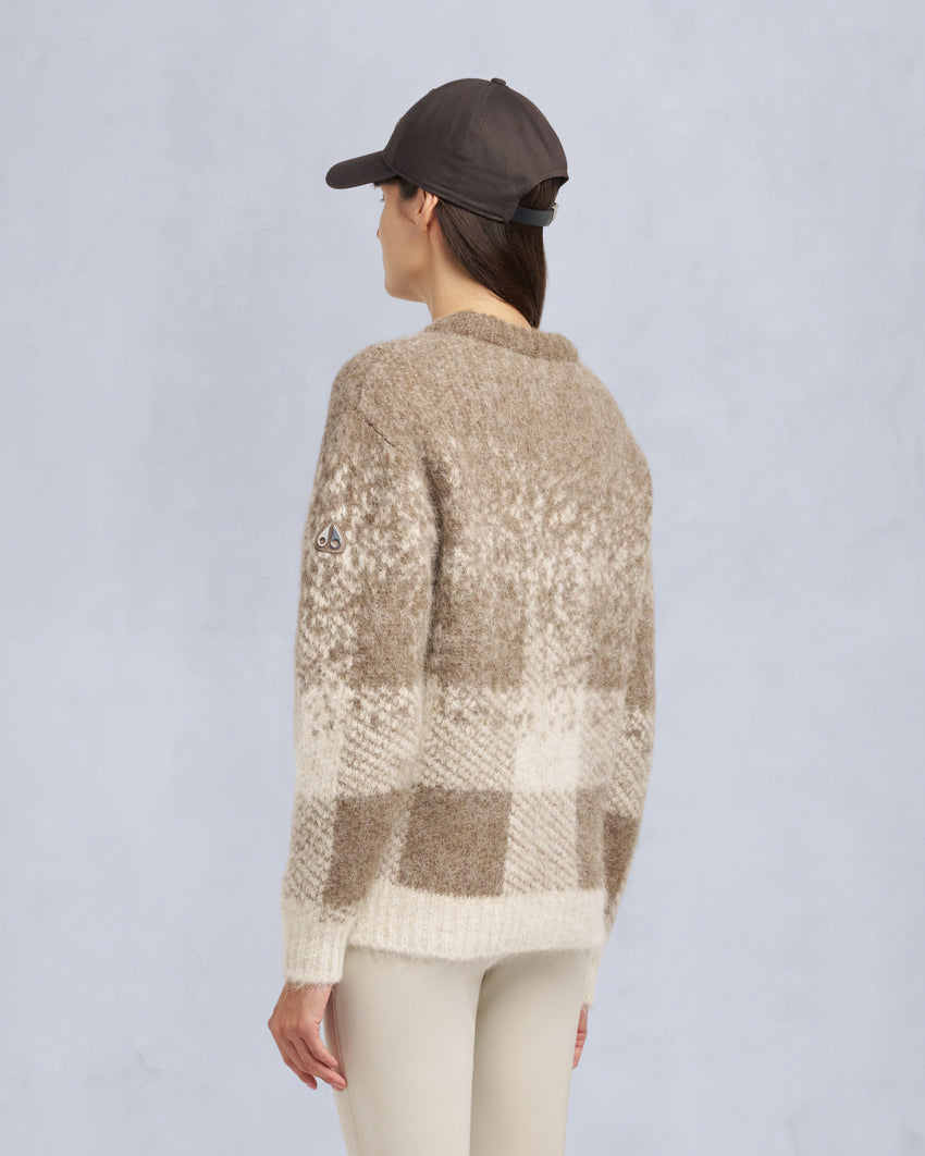 PALMER CREWNECK SWEATER-MAUVE/BEET