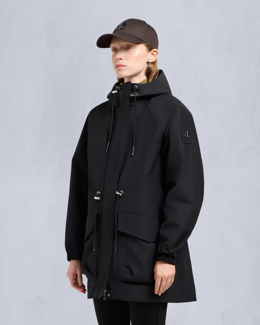 ROSEMONT 3-IN-1 PARKA-BLACK/SUMAC PLAID
