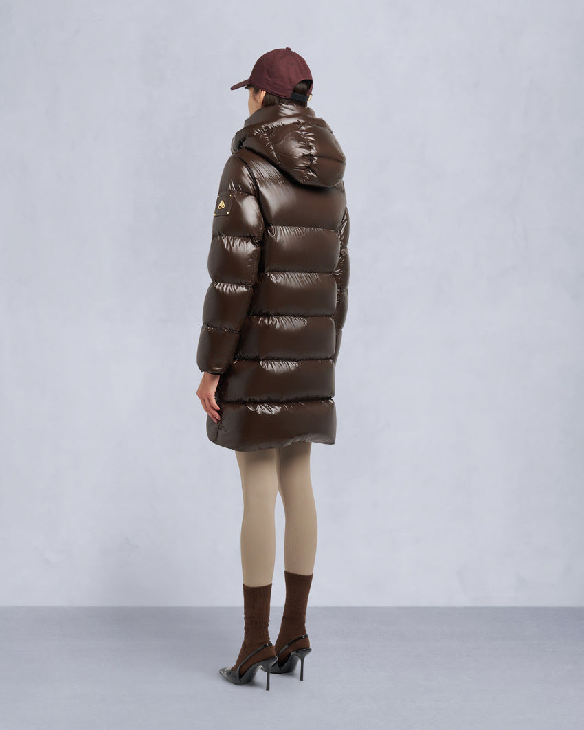 GOLD SERIES MOONSTONE PARKA JACKET-ESPRESSO