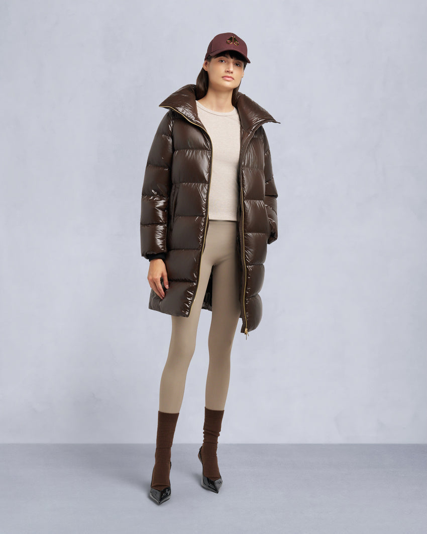GOLD SERIES MOONSTONE PARKA JACKET-ESPRESSO