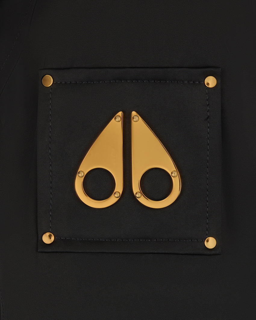 GOLD SERIES SATIN STIRLING PARKA-BLACK