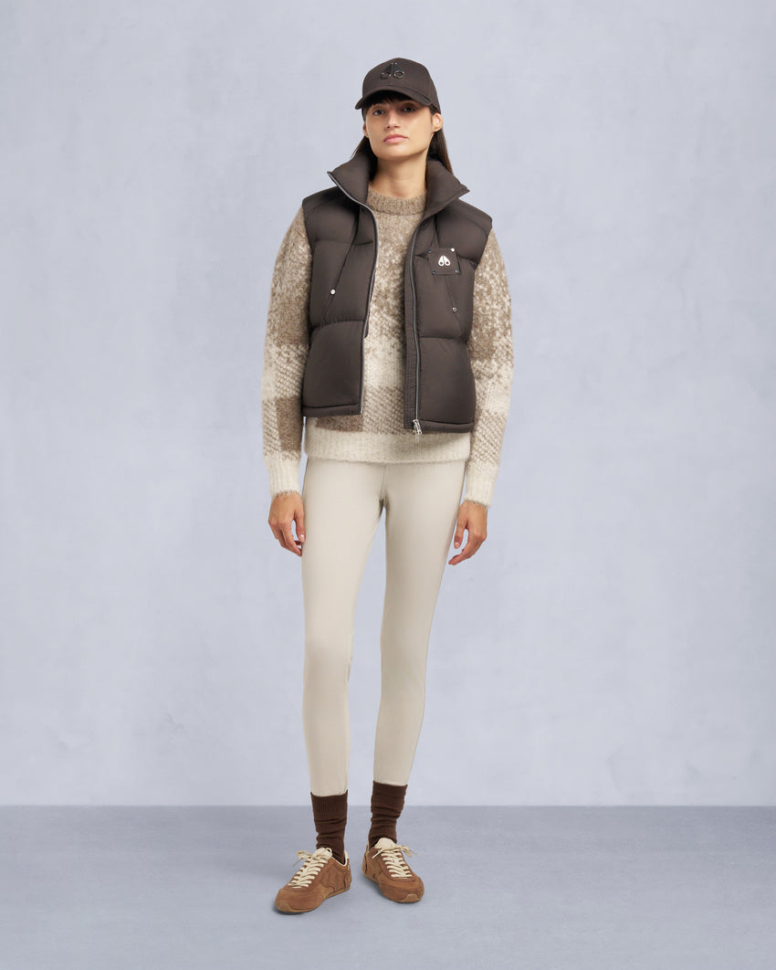 AKAI PUFFER VEST-ALABASTER