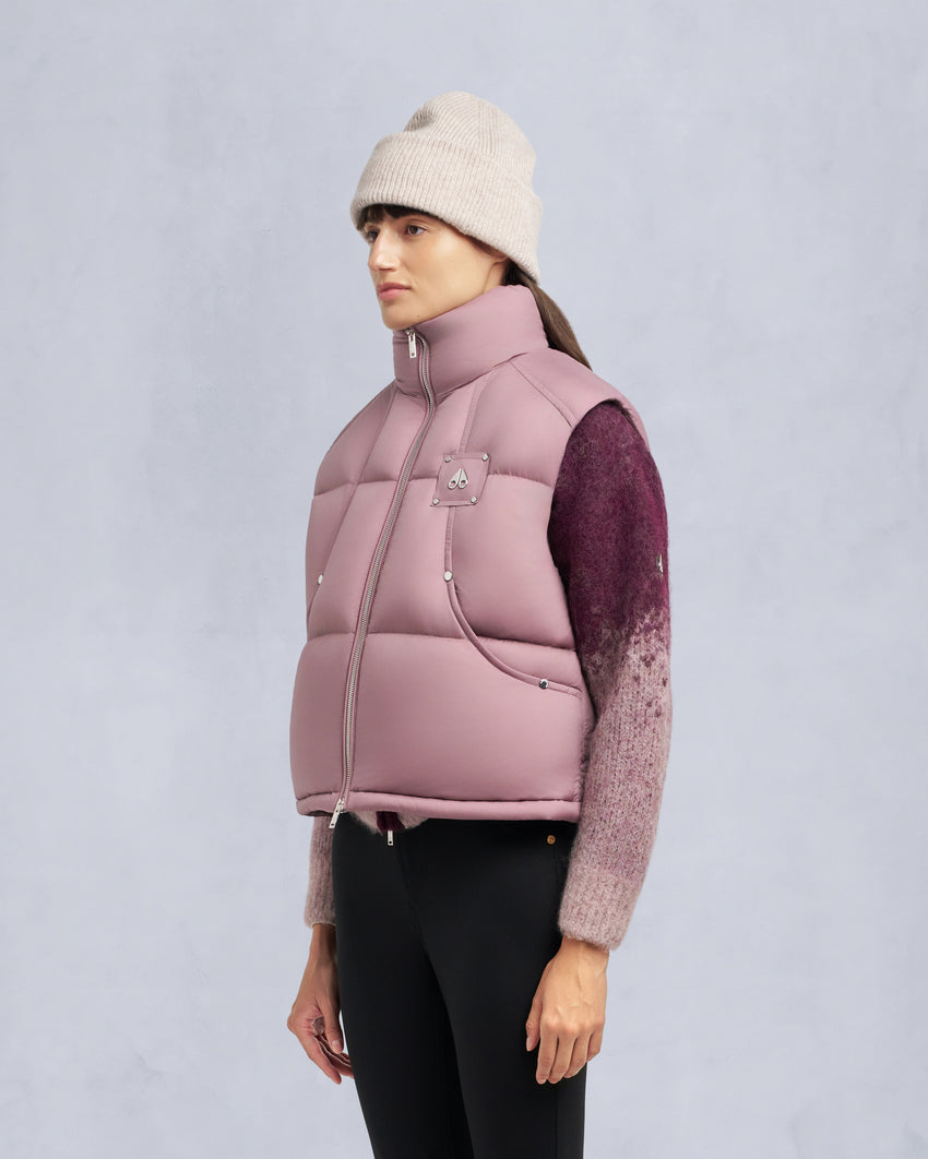 AKAI PUFFER VEST-ALABASTER