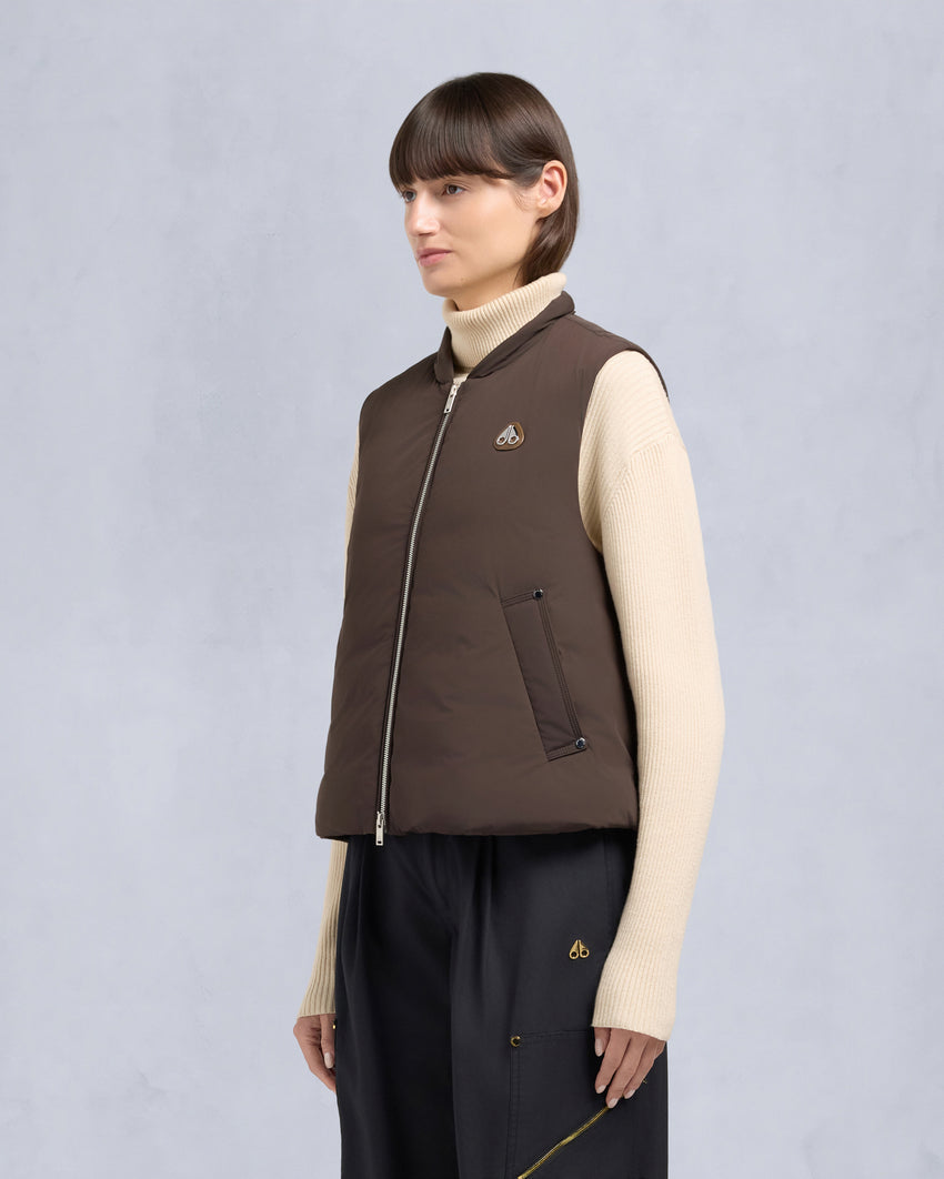 TEGAN VEST-BLACK