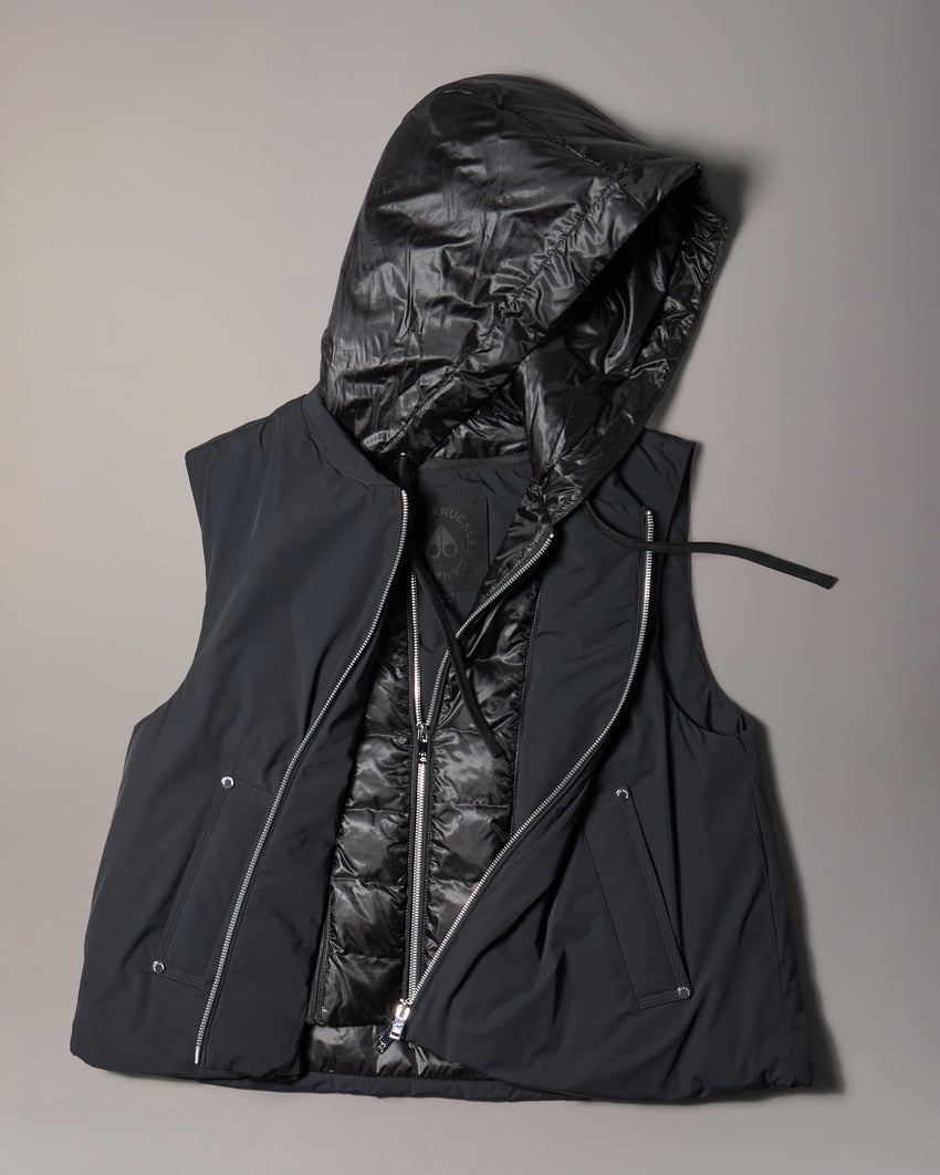 TEGAN VEST-BLACK