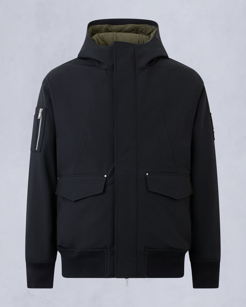 MASON 3-IN-1 BOMBER JACKET-BLACK/MOSS