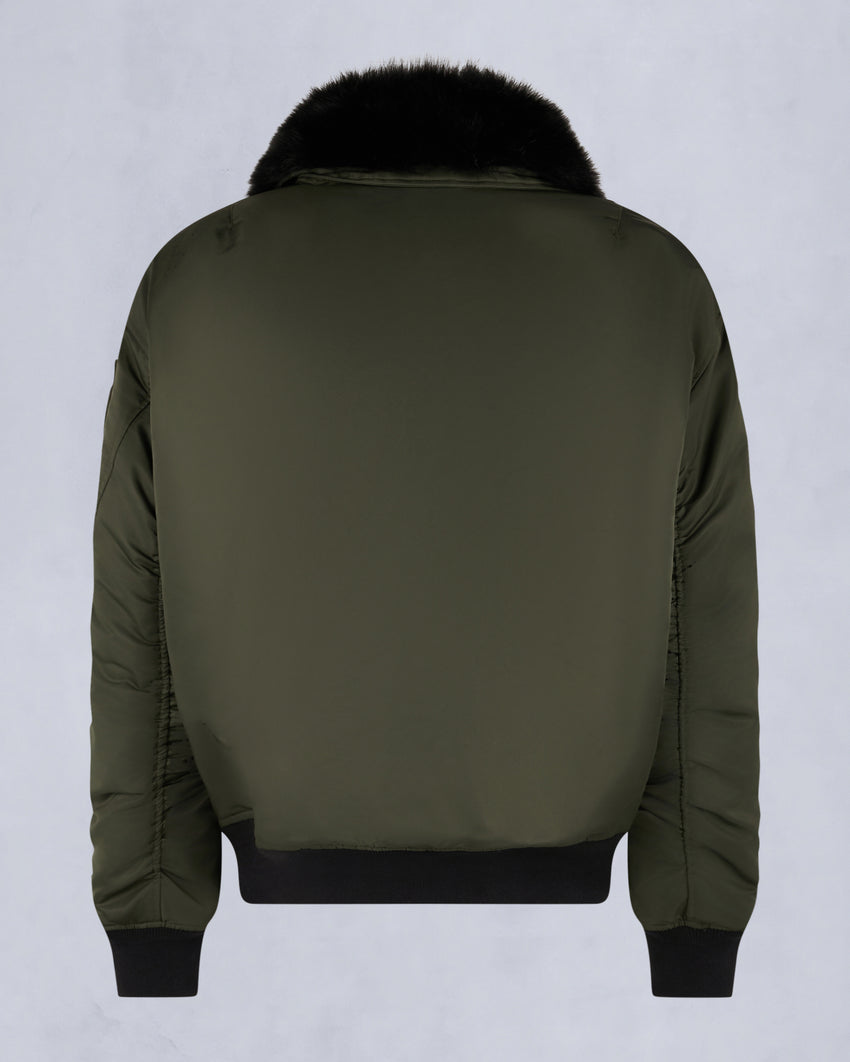 GOLD SERIES LUDO BOMBER JACKET-BLACK/BLACK