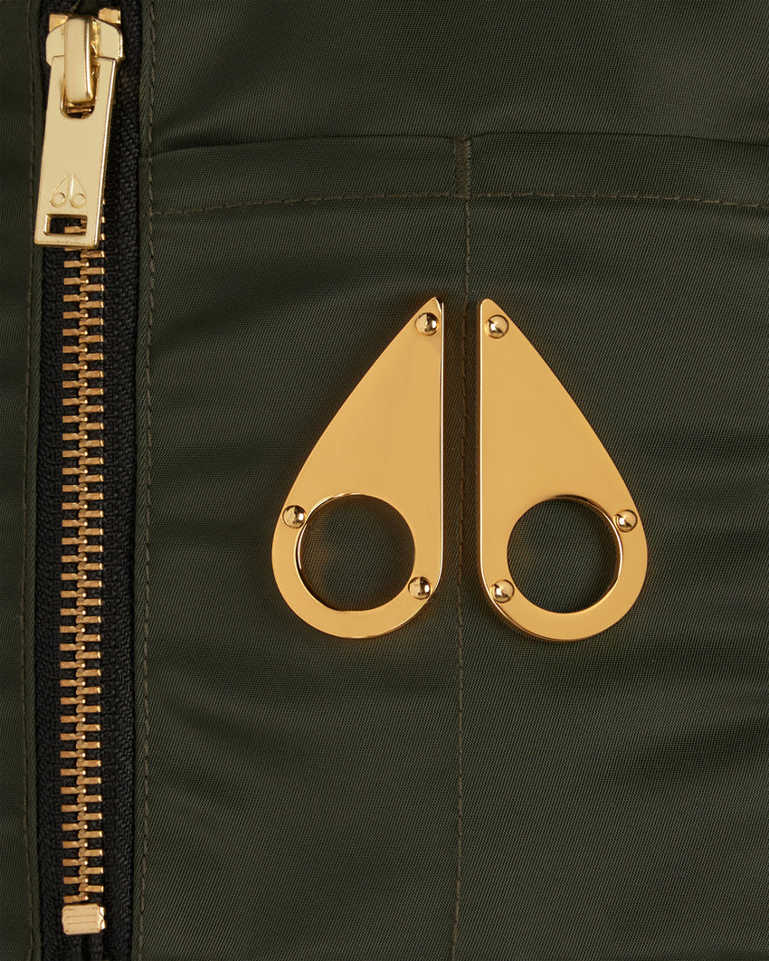 GOLD SERIES LUDO BOMBER JACKET-BLACK/BLACK