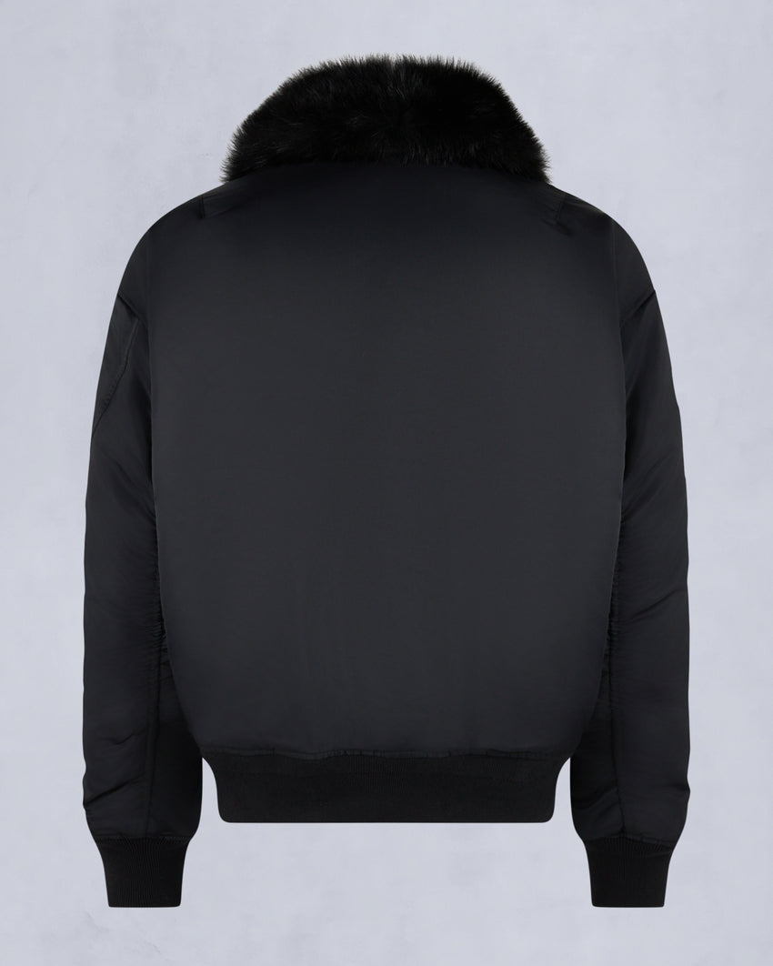 GOLD SERIES LUDO BOMBER JACKET-BLACK/BLACK