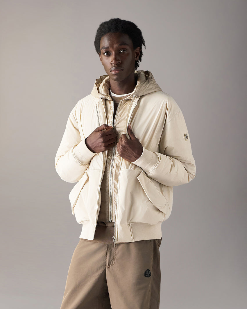 BRIXTON BOMBER JACKET-BLACK