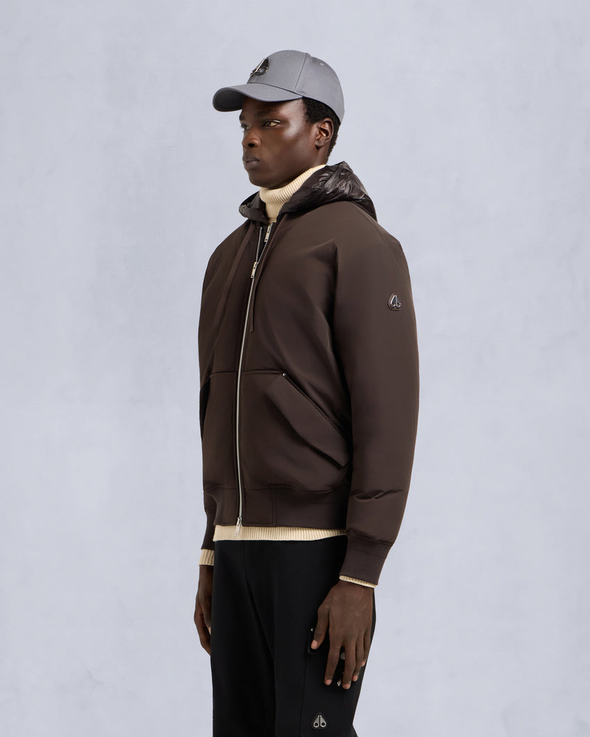 BRIXTON BOMBER JACKET-BLACK