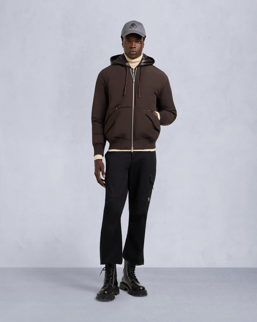 BRIXTON BOMBER JACKET-BLACK