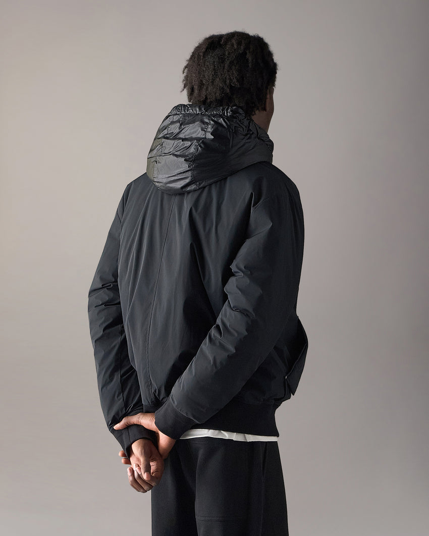 BRIXTON BOMBER JACKET-BLACK