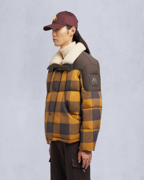 EVEREST PUFFER-BUTTERSCOTCH PLAID