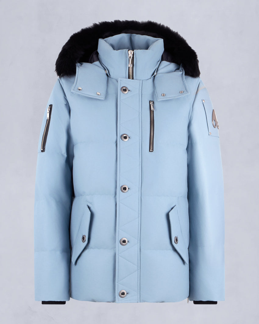ORIGINAL SHEARLING TRIM 3Q JACKET-BLUESTONE/BLACK
