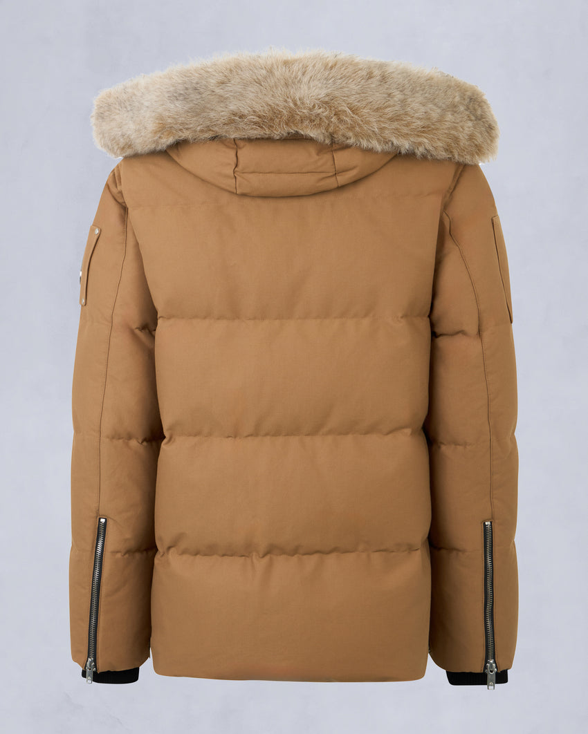 ORIGINAL SHEARLING TRIM 3Q JACKET-BLUESTONE/BLACK