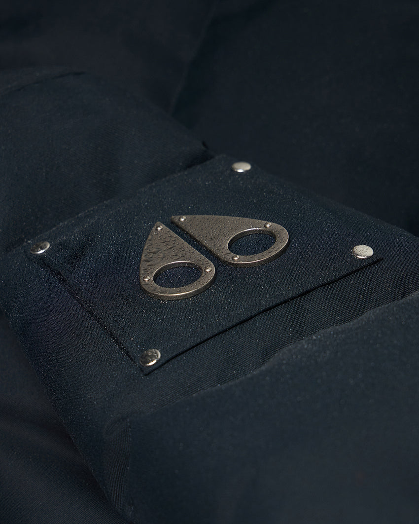 ORIGINAL SHEARLING TRIM 3Q JACKET-BLUESTONE/BLACK